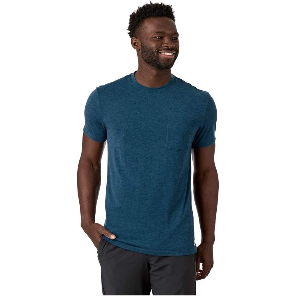 Cotopaxi Mens Paseo Travel Pocket T Shirt Blue XL